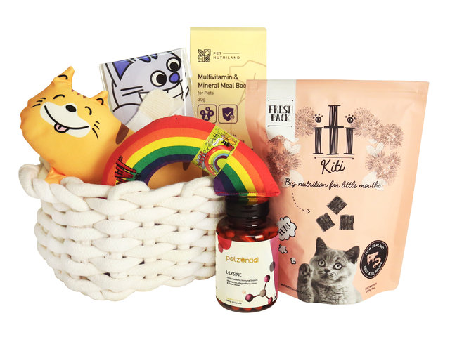 Wine n Food Hamper - Cat Health Care Hamper H03 - AVH0809A1 Photo