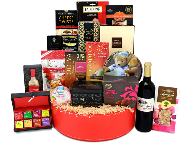 Wine n Food Hamper - Wine Food Gift Hamper C6 - L132472 Photo