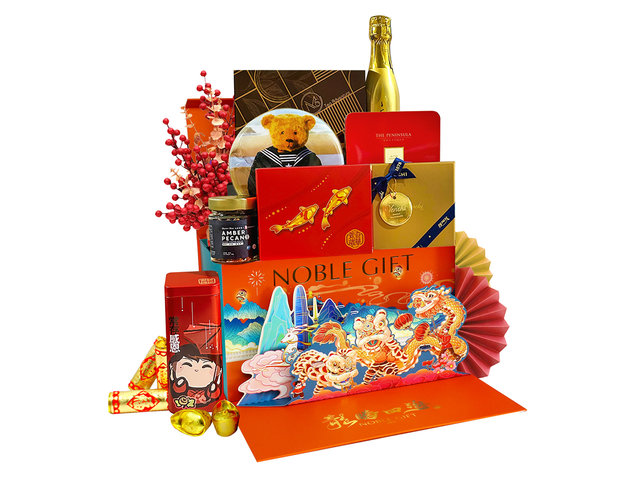 新年果篮Hamper - 2024农历新年中国礼物篮 0109B1 - CHC0109B1 Photo