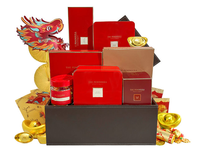 新年果篮Hamper - 农历新年中国邮寄礼物篮 0109A1 - CHC0109A1 Photo