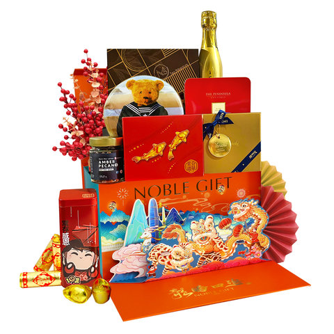 新年果籃Hamper - 2024農曆新年中國禮物籃 0109B1 - CHC0109B1 Photo